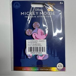 NEW Disney Mickey Mouse The Main Attraction ITS A SMALL WORLD 4/12 Pin LIMITED